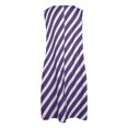 thumbnail image 4 of Fridja Womens Plus Size Pocket Round Neck Sleeveless Striped Dress, 4 of 5