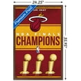 thumbnail image 3 of NBA Miami Heat - Champions 23 Wall Poster, 22.375" x 34" Framed, 3 of 5