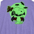 thumbnail image 2 of Peanuts - Glow In The Dark Vampire Snoopy - Toddler and Youth Girls A-line Dress, 2 of 5