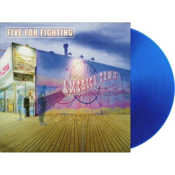 Five for Fighting - America Town- Limited 180-Gram Translucent Blue Colored Vinyl - Music & Performance