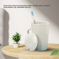 thumbnail image 3 of 400ml Ceramic Mug, Ink Painting Style Coffee Mugs Ceramic Coffee Mug With Spoon And Dustproof Lid For, 3 of 8