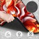 thumbnail image 3 of Balery Red Sun Flame Fox Juego de 4 Alfombrillas para Auto, Revestimientos de Caucho Resistente, Diseño Antideslizante, 3 of 7