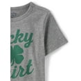 thumbnail image 3 of The Children's Place Toddler Boys Short Sleeve Lucky Graphic T-Shirt, Sizes 2T-5T, 3 of 3