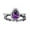 J-Purple, variant on Rinsvye Rose Gold Rose Rings Wave Rings Wedding Band Rings for Rings Set for Women Flower Rings Geometry Ring Set for Women Rings Size 5 11