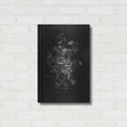 thumbnail image 3 of Luxe Metal Art 'Lacey Flowers' by Kamdon Kreations, Metal Wall Art, 16"x24", 3 of 9