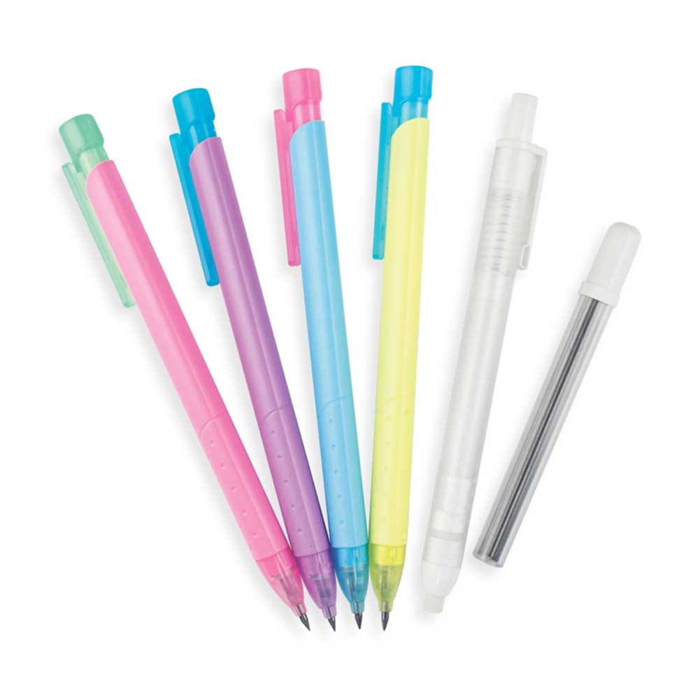 OOLY Pretty Pop Mechanical Pencil and Eraser Set