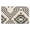 Black Lines (122), variant on Experience Top-tier Comfort with our Non-Slip 20x32in Tribal Style Bath Rug Runner - Soft Luxury Microfiber, Easy to Clean Bathroom Rugs. Perfect for Tub and Shower!