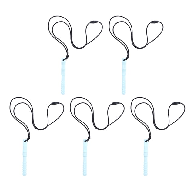 Collar masticable sensorial Jadeshay 5 piezas Silicona para bebé multifuncional
