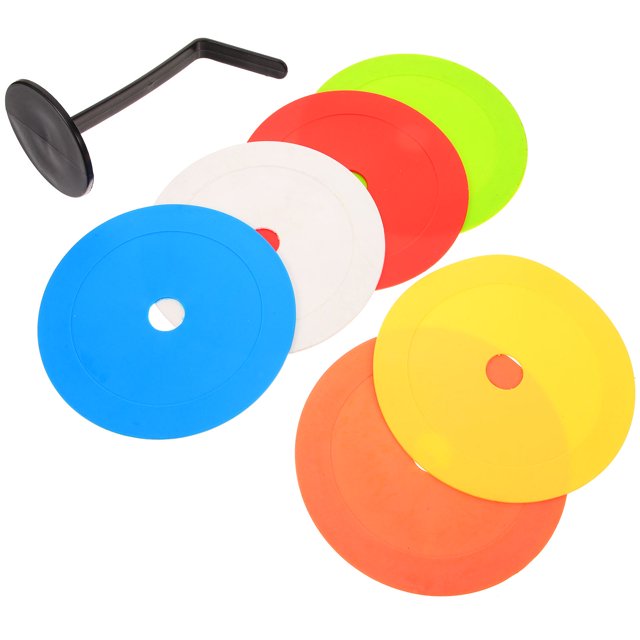 UPGRATOR 1Jgo Profesional De Entrenamiento De Fútbol Discos Plásticos Para Uso En Exteriores