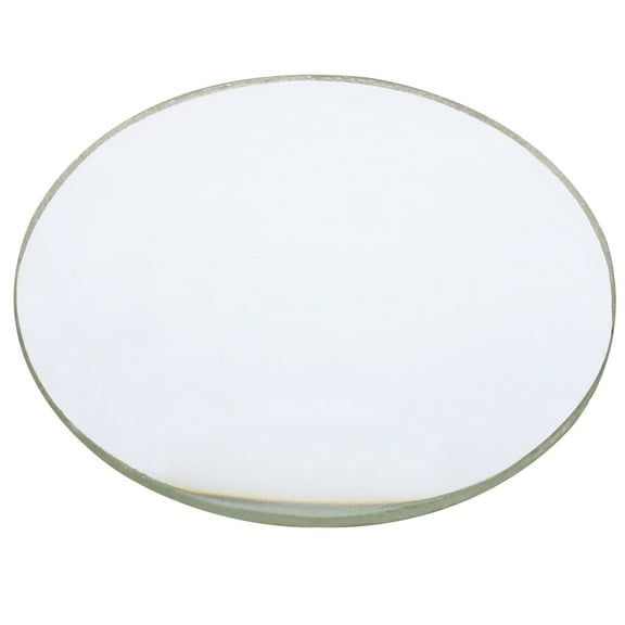 Uxcell 100mm Focal Length Double Convex Lens, 40mm Diameter 6mm Height Glass Optically Lens, Clear