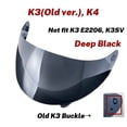 thumbnail image 2 of Old K3 Helmet Visor for AGV K4 Face Shield Motorcycle Lens Accessories, 2 of 8