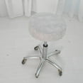 thumbnail image 3 of Cojín para asiento de silla, grueso, cálido y resistente, redondo, de 30 a 40 cm 03 35cm - Gris claro, 3 of 7
