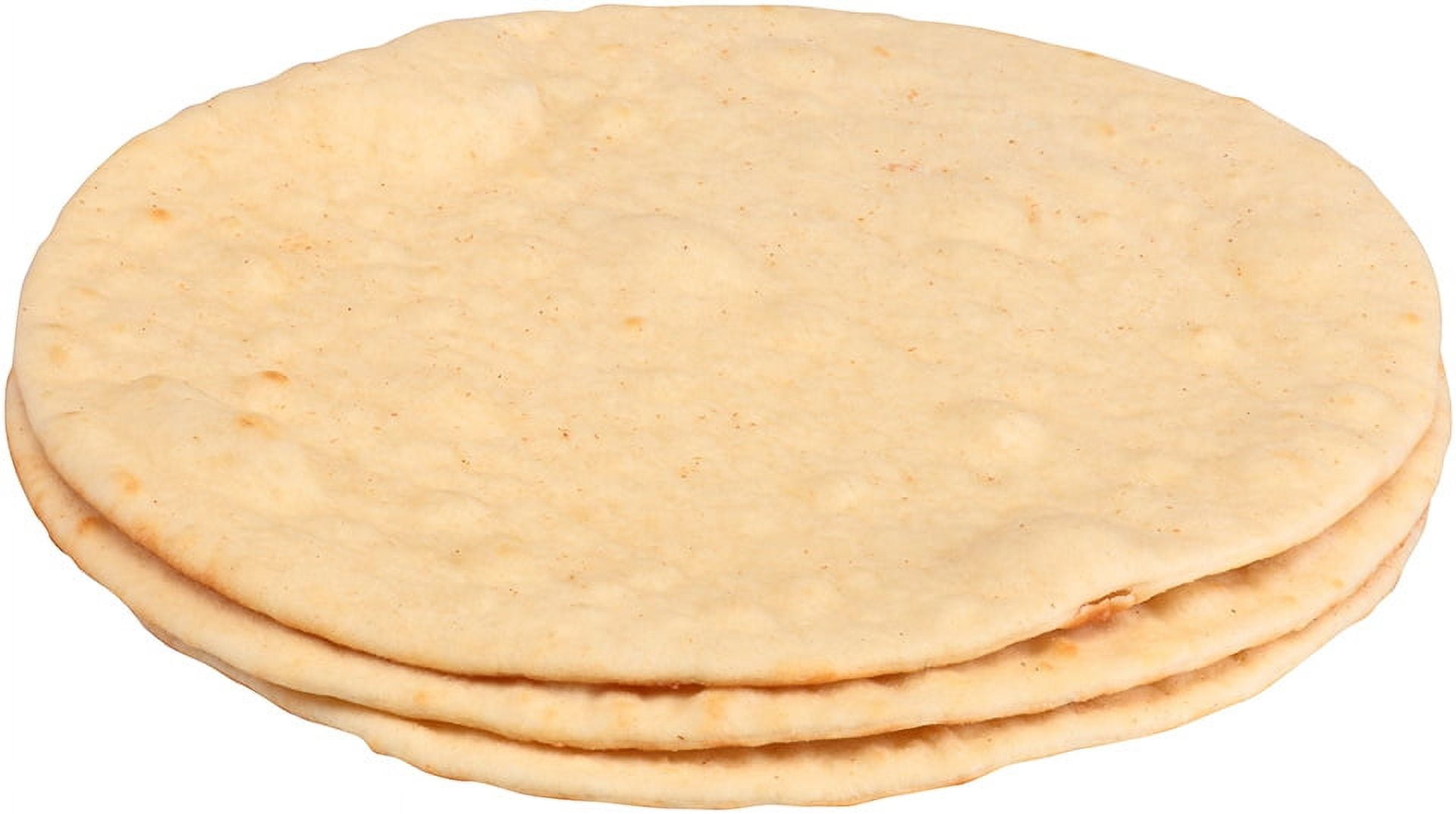 Kronos Frozen Flat Bread Original Halal Naan Pita, 8 inch Tandoori - 96 per case.