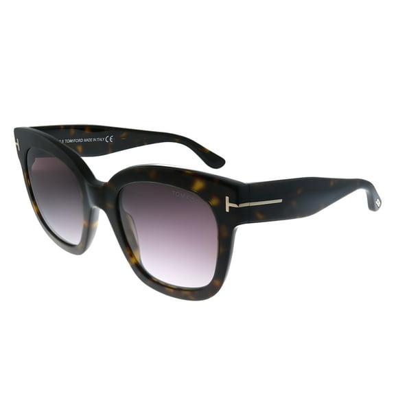 Tom Ford - Tom Ford Beatrix-02 TF 613 52T Womens Square Sunglasses ...