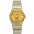 thumbnail image 1 of Pre-Owned Omega Constellation Brushed Two-Tone 123 20 24 60 58 002 Ladies' Watch Gold 18KYG..., 1 of 7