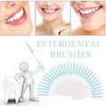 thumbnail image 4 of 160PCS Silicone Interdental Brushes, Soft Dental Picks for Teeth Cleaning, Reusable Gum Care Tooth Cleaning Sticks for Braces and Wide Teeth Gaps, 4 of 6