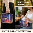 thumbnail image 5 of TSOVTHRID Bible Cover Church Bag for Christian, Bible Case with Zipper Closure, Quilted Protective Carrying Book Case for Girls Bibles Study Supplies, Statue of Liberty American Flag Print, 5 of 7