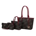 thumbnail image 1 of MKF Collection by Mia K.  Alexy M Signature Bag Set, Red - 4 Piece, 1 of 1
