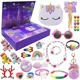 thumbnail image 4 of Caja con calendario de adviento navideño, bonito juego de joyas con tocados y disfraces de princesas, calendario de cuenta regresiva de 24 días, caja de regalo navideña para niñas, 4 of 5