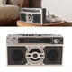 thumbnail image 5 of Radio Portable AM ​​​​FM, Altavoz 4 En 1 Bluetooth, Con Batería, Carga Tipo C, Recepción Transparente De FM, Tiempo De Juego De 18 Horas, Portátil Para Viajes, Jardín, Baño, 5 of 7