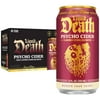 Liquid Death, Psycho Cider, Apple Cider-Flavored Sparkling Water, 6-Pack (12oz Cans), Low Sugar, Huge Flavor & No Artificial Sweeteners