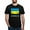 Black, variant on CafePress - Ukrainian Flag And Ukraine Men's Deluxe T Shirt - Mens Tri-blend T-Shirt