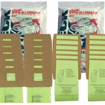 Guerkuk Canister Vacuum Cleaner Bag ,Fit for Oreck PKBB12DW Super-Deluxe Compact Canister Bags (24 filter bags, 2 motor filter)