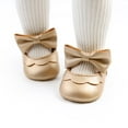 thumbnail image 1 of Newborn Girls PU BowKnot Princess Shoes, 1 of 6