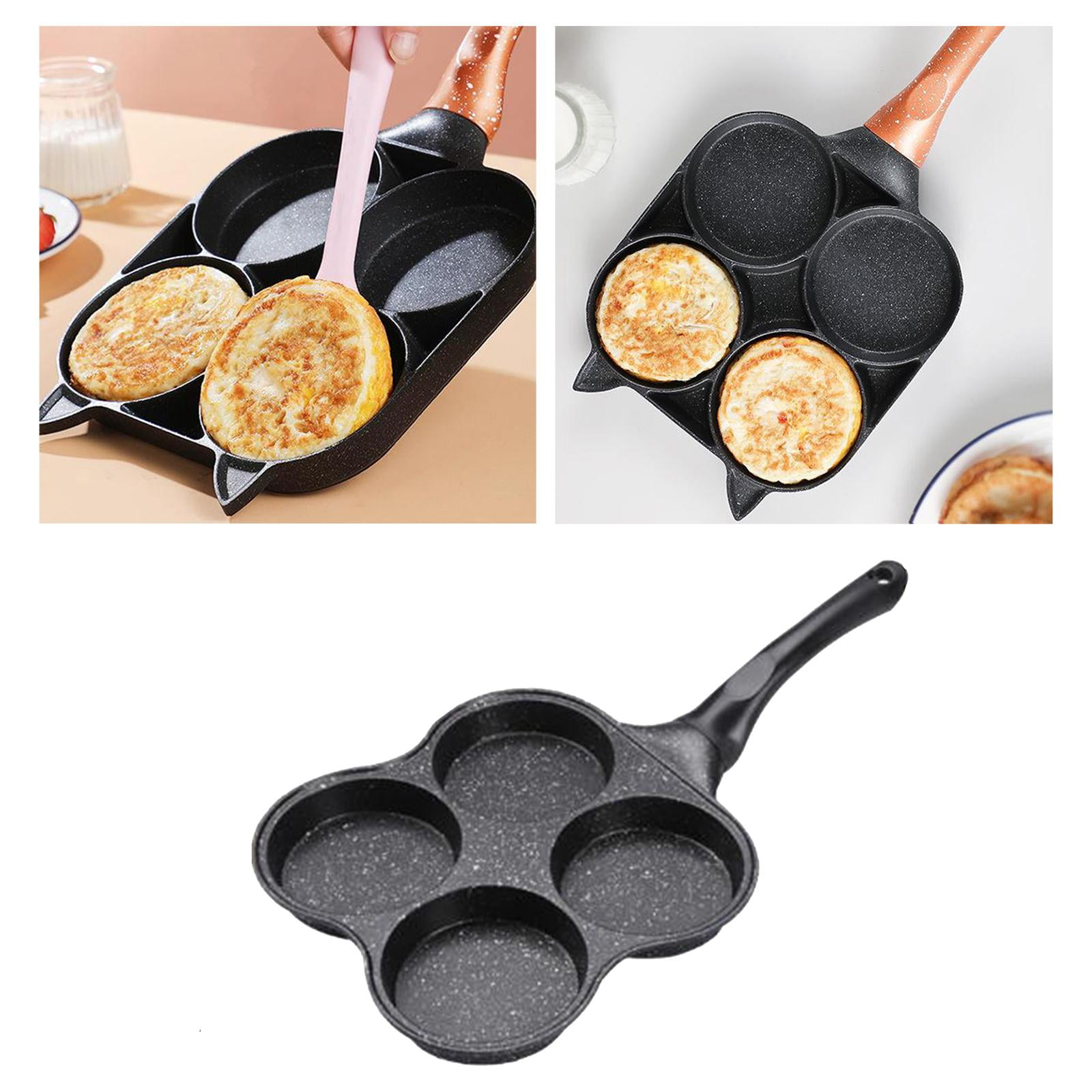 Axioma sharprepublic Egg Frying Pan Pancake Pan Skillet Gas Induction Non Stick Coating Style 1