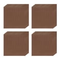 thumbnail image 1 of 100pcs Foil Candy Wrappers, 8 x 8 Inch Chocolate Bar Wrappers, Aluminum Foil Paper (Coffee, Fine Grid), 1 of 6