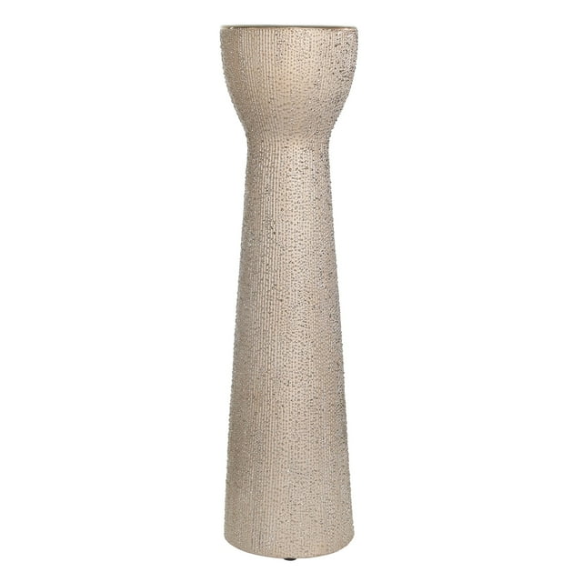 Céramique 16" Perle Bougeoir, CHAMPAGNE