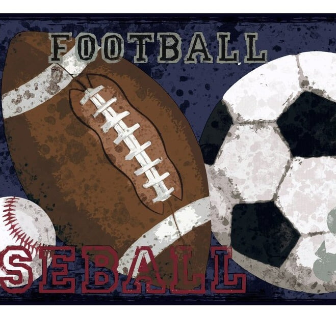 photo Sports Wallpaper Border 878716 vintage sports wallpaper border mp4996b ck7623b walmart com
