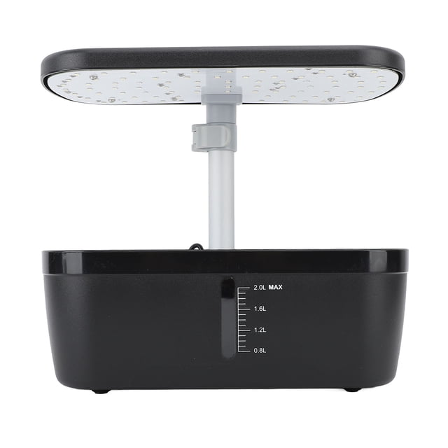 Jardinera Hidrofónica, Kit De Germinación De Plantas De Jardín Interior ABS Saludable Con Luz De Cultivo Para Cocina