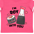thumbnail image 4 of Inktastic I'm Soy into You with Cute Soy Sauce and Sushi Boys or Girls Toddler T-Shirt, 4 of 5