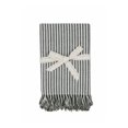 thumbnail image 3 of HomeRoots 389006 60 x 16 x 1 in. Green Striped Table Runner & 8 Napkins, 3 of 3