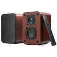 thumbnail image 1 of Altavoces Bluetooth de estantería RIOWOIS, reproductor de discos de 40 W y 2.75 pulgadas, 1 of 7