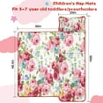 thumbnail image 5 of Pioneer Flower Floral Print Pattern Toddler Nap Mats for Kids Preschool,Sleeping Mat Bag or Kids,Toddler Sleeping Bag,Toddler Nap Mat or Daycare, 5 of 6