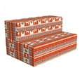 thumbnail image 1 of Ethnic Foldable Mattress, Llama and Folk Motif Pattern, 74.8" x 39.4", Burnt Sienna Brown, by Ambesonne, 1 of 6