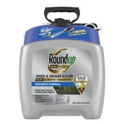 Roundup 5377504 Dual Action Weed & Grass Killer + 4 Month Preventer, 1.33 Gallon Pump N Go - Quantity 1