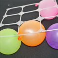 thumbnail image 3 of 30 Piezas de Rejilla de Pared para Globos, Accesorios de Moldeo de Globos de Látex, Valla de Plástico de 9 Agujeros para Globos para Decoración de Cumpleaños y Bodas, 3 of 5