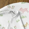 thumbnail image 5 of Farm Animals Baby Cocoon and Beanie Hat Sleep Sack Set by Sweet JoJo Designs, 5 of 7