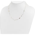 thumbnail image 4 of 14K Yellow Gold Jbsp's Polished Disc Necklace Made In Italy lf1588-18, 4 of 5