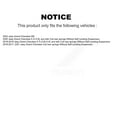 thumbnail image 2 of Transit Auto Front Rear Complete Suspension Shocks Strut and Coil Spring Mount Assemblies Kit for Car Jeep Grand Cherokee WK - Left Right Side (Driver Passenger) K78M-100426, 2 of 2