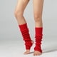 thumbnail image 2 of Naiovety 1 par de calentadores de piernas para mujer, elegantes, cómodos, Retro, clásicos, mano de obra fina, diseño único, calcetines de Suministros térmicos Rojo brillante, 2 of 5