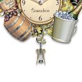 thumbnail image 4 of Reloj de pared Wine O’Clock de The Bradford Exchange, 36 cm de alto, 4 of 4