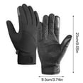 thumbnail image 3 of Double-Layer Waterproof Gloves with Touchscreen, Windproof Warmth for Skiing and Cycling, Reflective for Safety, Unisex for Outdoor Winter Sports, Comfortable and, 3 of 9