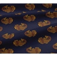 thumbnail image 5 of oneOone Viscose Jersey Fabric Fish Block Print Fabric By The Yard 60 Inch Wide, 5 of 5