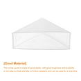thumbnail image 4 of 4Pack Corner Protectors 30x95mm Plastic Right Angle Corner Guards Cushion, White, 4 of 6
