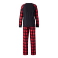 thumbnail image 4 of Ediodpoh Pyjamas pour Femmes Ensembles de Pyjamas Assortis pour la Famille Pyjama de Noël Pyjamas de Noël pour la Famille Ensembles Assortis Noël pour la Famille (Style de Maman) Rouge P, 4 of 4