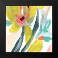 thumbnail image 2 of Vess, June Erica 15x15 Black Modern Framed Museum Art Print Titled - Tropical Impulse VI, 2 of 5